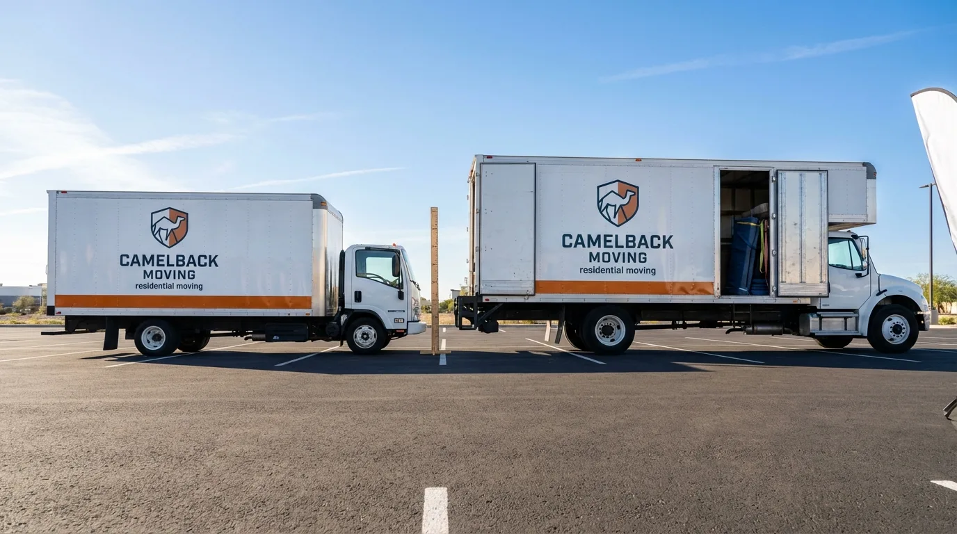 Moving truck size capacity guide in Greensboro